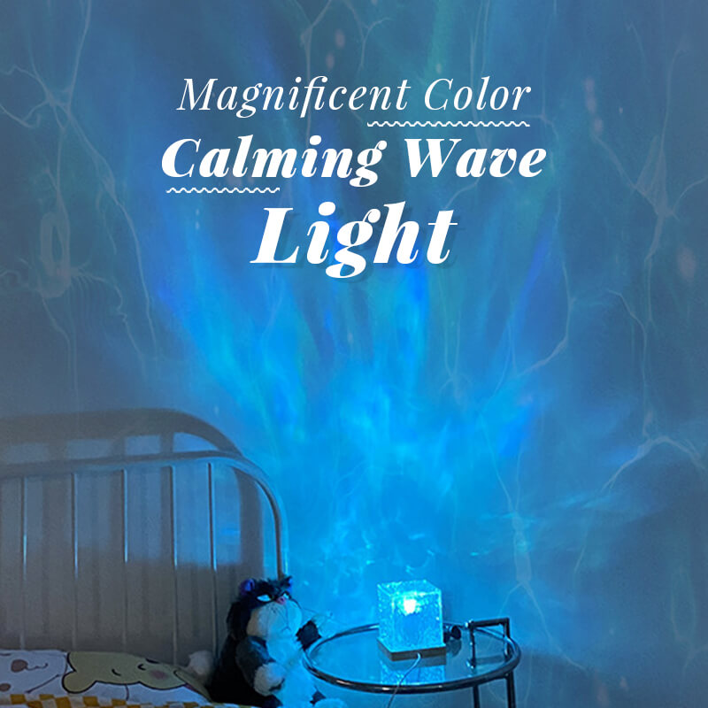 Add Water Wave Ambience Instantly! USB Crystal Night Light