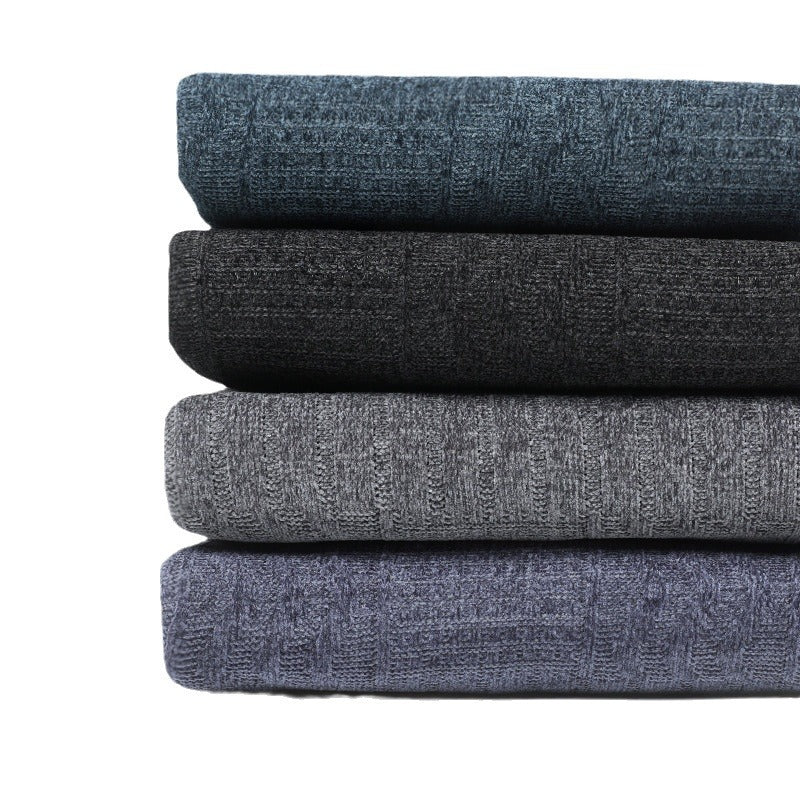 🎅🔥Hot Sale🎄🎉Men's Fluff-lined Sweater with Shirt Collar（50% OFF）