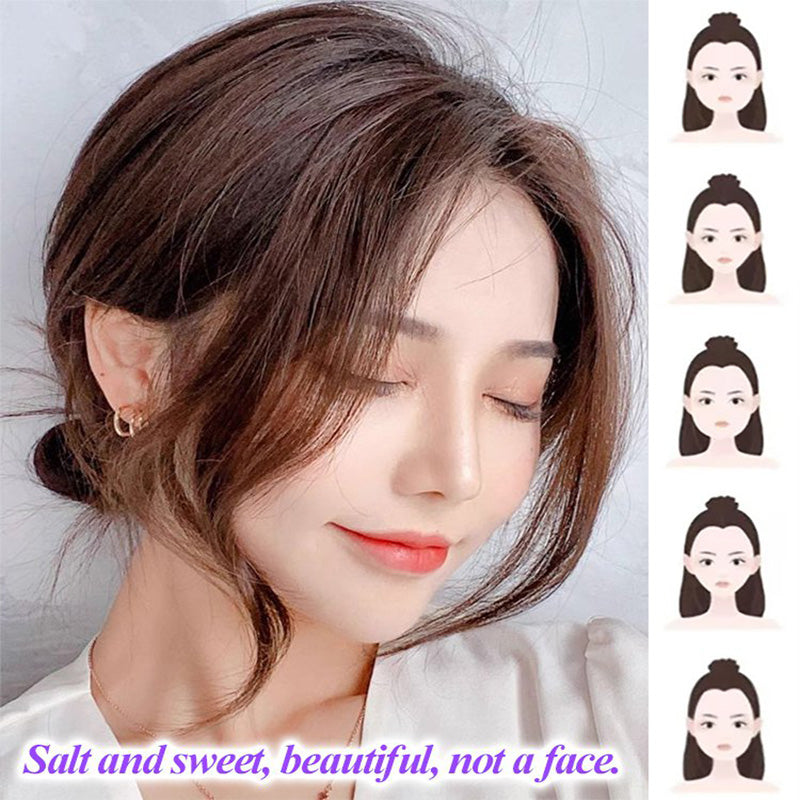 Invisible Clip-in Eight-Shaped Bangs Wig
