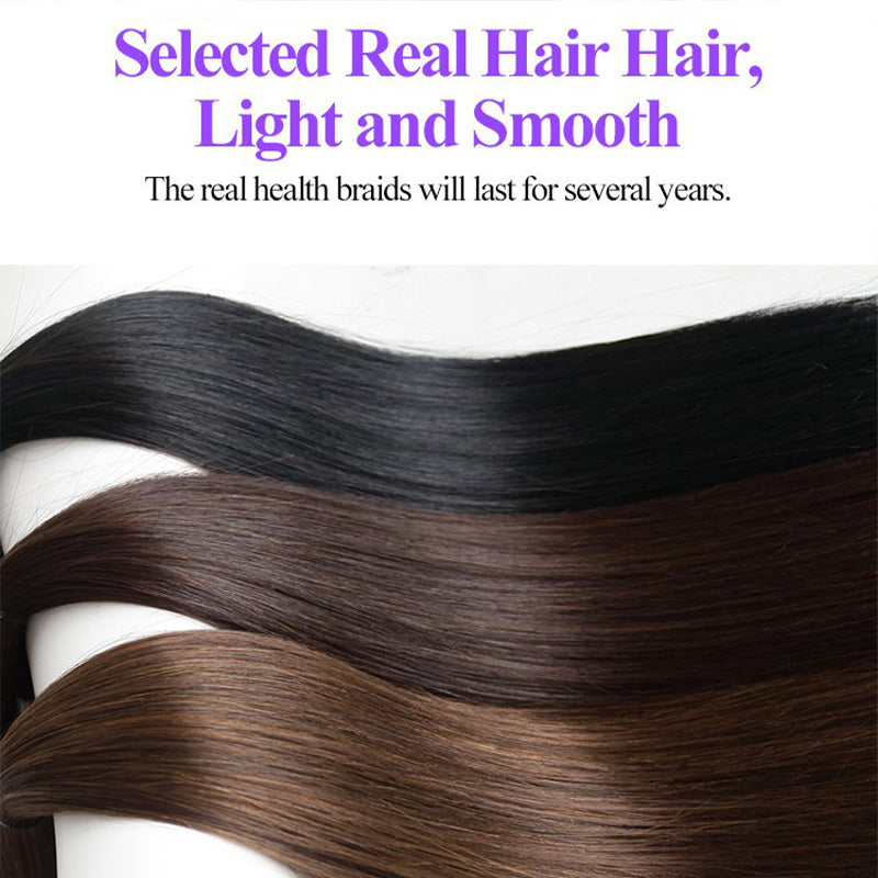 Invisible Clip-in Eight-Shaped Bangs Wig