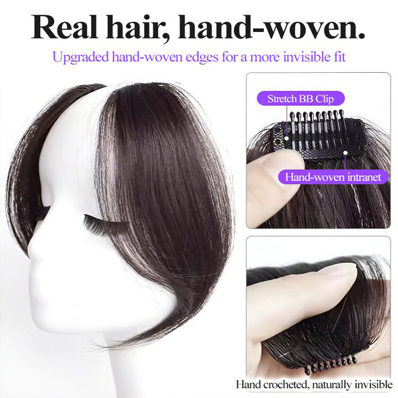 Invisible Clip-in Eight-Shaped Bangs Wig
