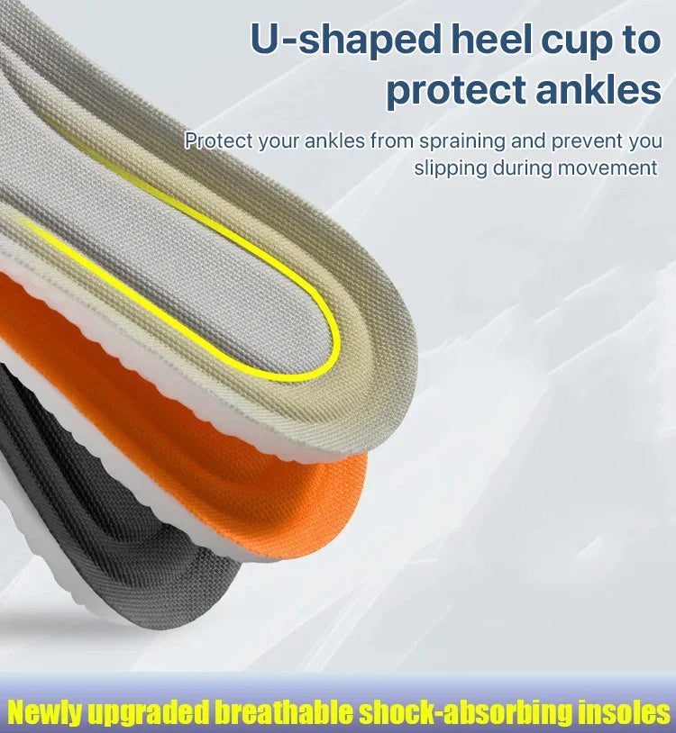 【🔥50% OFF】UltraSoft CloudStep Insoles – Maximum Cushion & Pain Relief for All-Day Comfort!