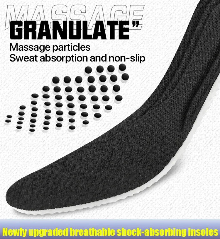 【🔥50% OFF】UltraSoft CloudStep Insoles – Maximum Cushion & Pain Relief for All-Day Comfort!