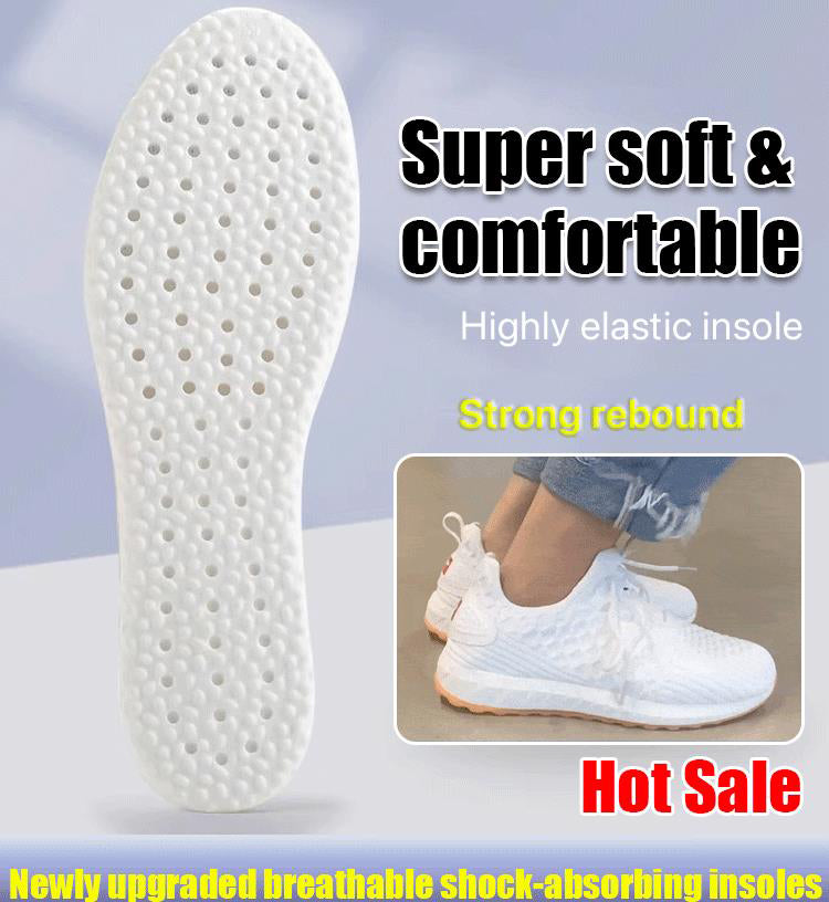 【🔥50% OFF】UltraSoft CloudStep Insoles – Maximum Cushion & Pain Relief for All-Day Comfort!