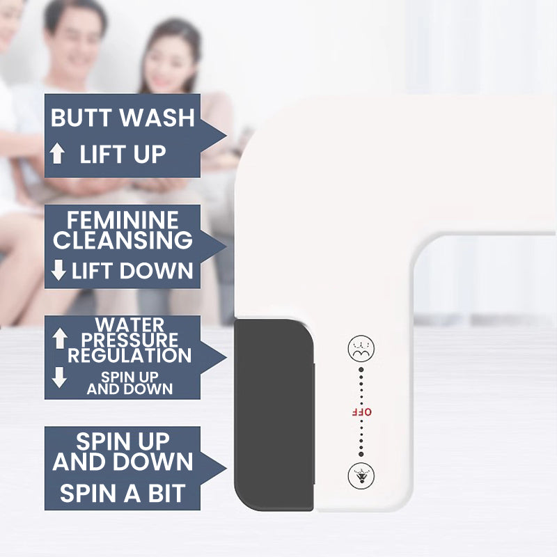 [Creative Gift] Non-Electric Toilet With Flushing Function