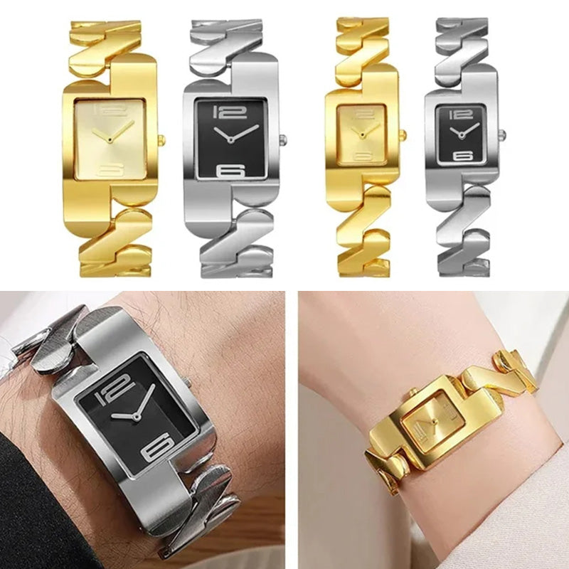🎁Vintage Style Square Quartz Watch