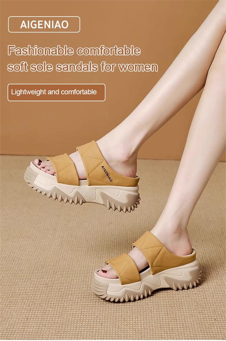 Fashionable Comfortable Soft Sole Sandals For Women