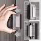 Add Extra Security Instantly! Aluminum Door Reinforcement Lock