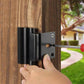 Add Extra Security Instantly! Aluminum Door Reinforcement Lock