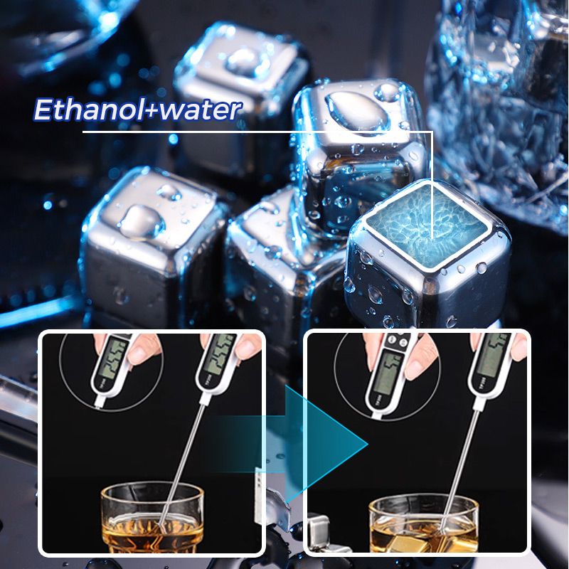 ✨Stainless Steel Ice Cube Set