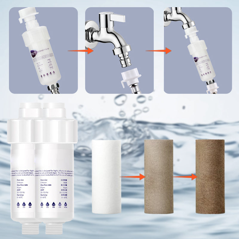 Filter Laundry Water Instantly! No-Impurity Multifunctional Purifier