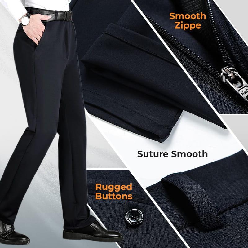 Fliwos™ Mens High Stretch Straight Leg Pants - BUY 2 FREE SHIPPING