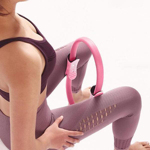 🔥40% OFF NOW! 💪 Pilates Ring Fitness Trainer – Adjustable Resistance, Tones Arms/Legs/Core & Perfect for Home Workouts 🏋️‍♀️📦