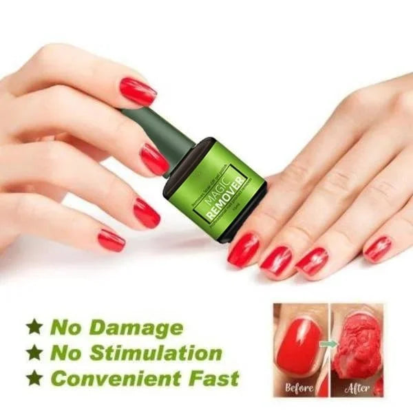 💅Upgraded Magic Nail Polish Remover – Fast‑Acting, Gentle, Travel‑Ready 🌿