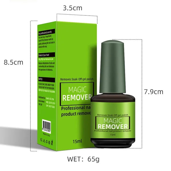 💅Upgraded Magic Nail Polish Remover – Fast‑Acting, Gentle, Travel‑Ready 🌿