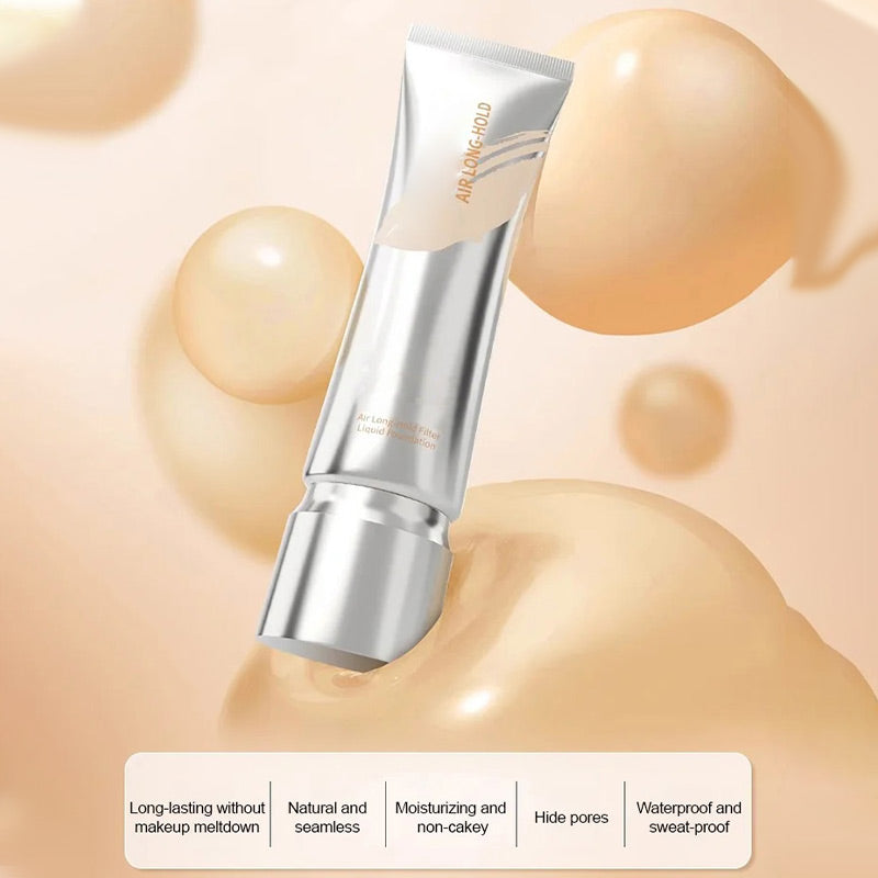 💄BUY 2 GET 1 FREE! ✨ Long-Lasting Full Coverage Liquid Foundation - Transfer-Proof Formula with SPF 20 for Flawless Matte Finish 🌟🧴