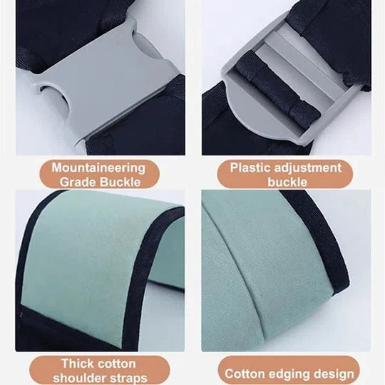 ⏳Time-Limited Special⏰4-in-1 Breathable Baby Carrier – 0-36 Months, Front/Back/Facing In/Out – Hands-Free Comfort for Parent & Baby! ✨