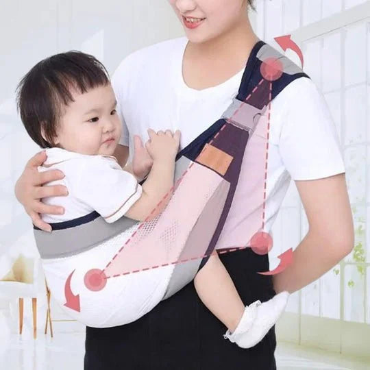 ⏳Time-Limited Special⏰4-in-1 Breathable Baby Carrier – 0-36 Months, Front/Back/Facing In/Out – Hands-Free Comfort for Parent & Baby! ✨