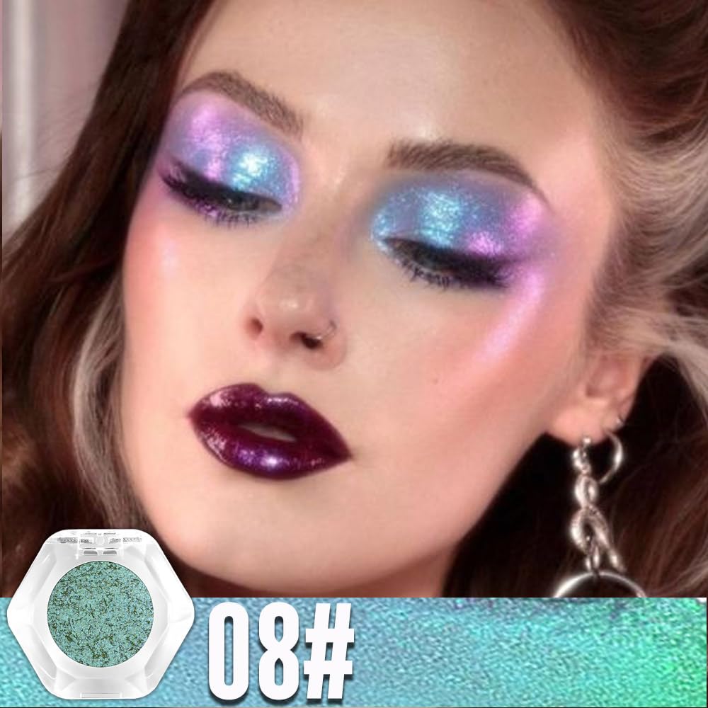 🎁✨Buy 1 get 1 free🔥Double chrome eye shadow