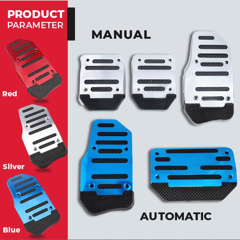 Grip Any Pedal Instantly! No-Slip No-Drill Car Foot Pedals