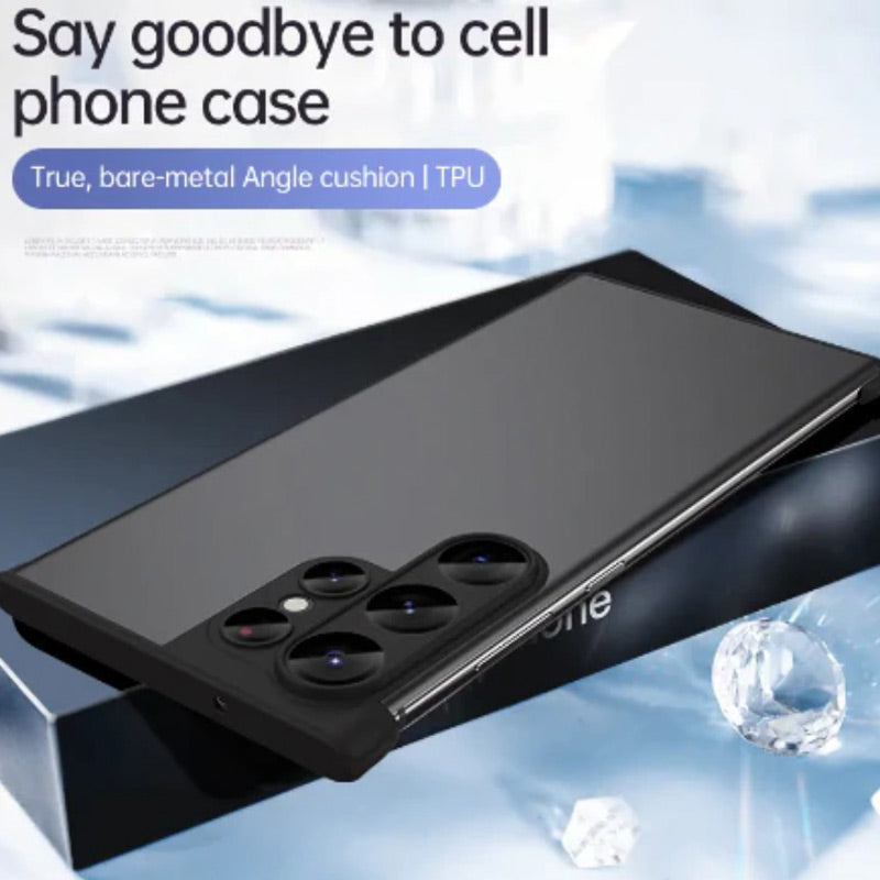 Frameless Bumper Case with Lens Protector