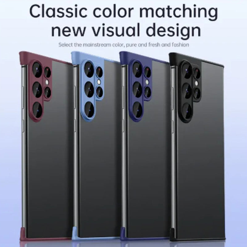 Frameless Bumper Case with Lens Protector