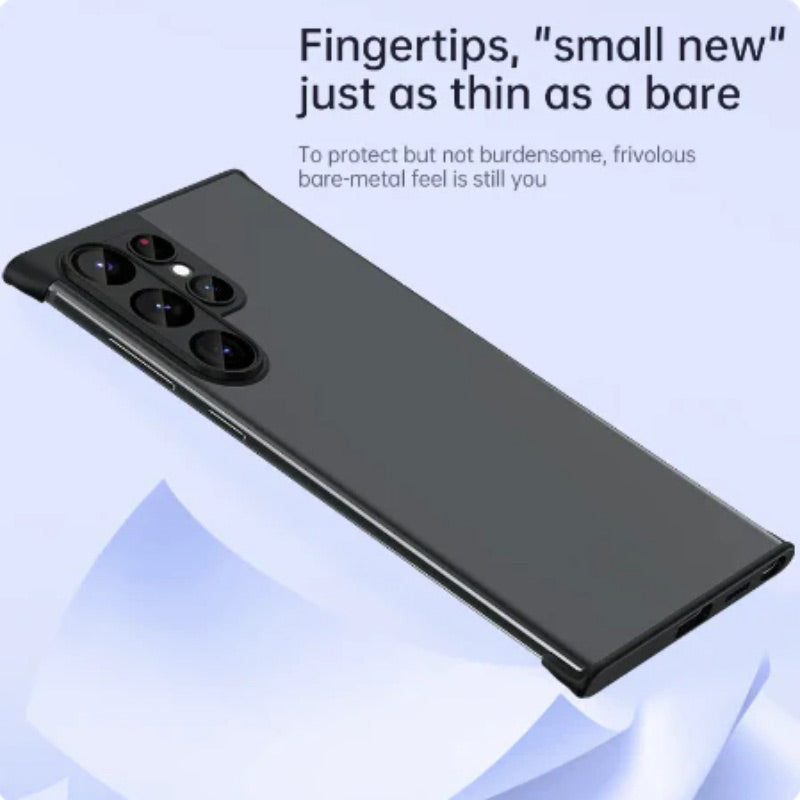 Frameless Bumper Case with Lens Protector