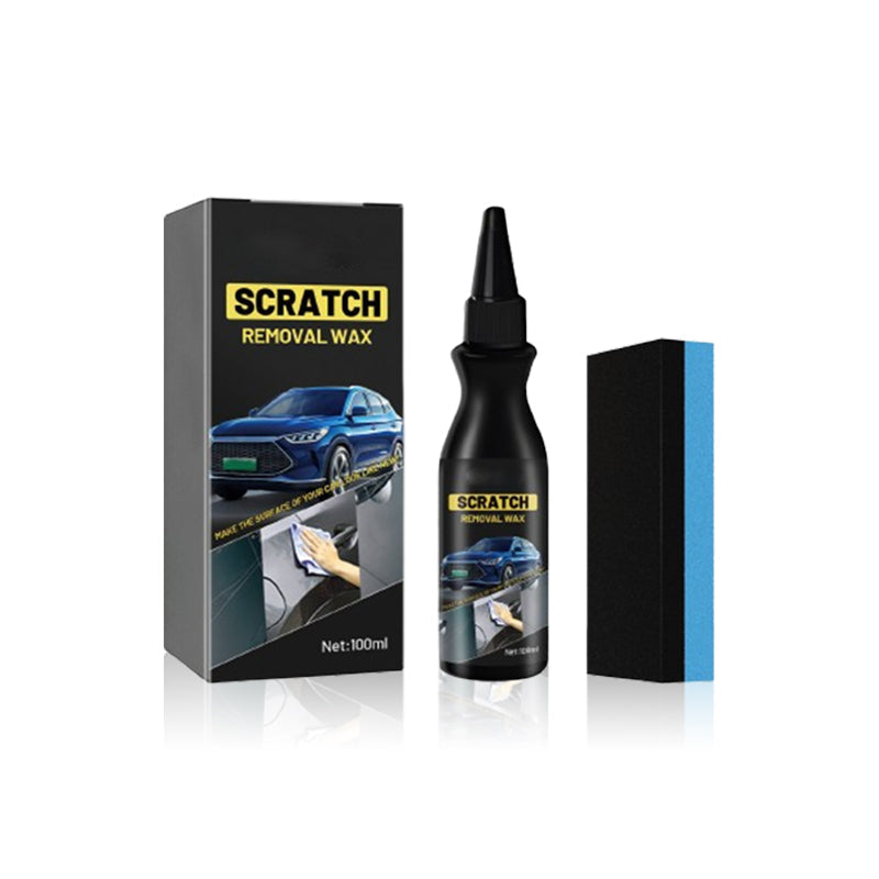 Restore Car Shine Instantly! Scratch Remover with Sponge