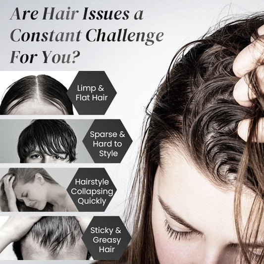 🔥Over 50,000 sold💇‍♀️Buy 1 Get 1 Free⚡Hair Leave-In Volumizing Styling Spray – Long-Lasting Volume, Lightweight & Non-Greasy, Anti-Frizz, Easy Styling for All Hair Types ✨