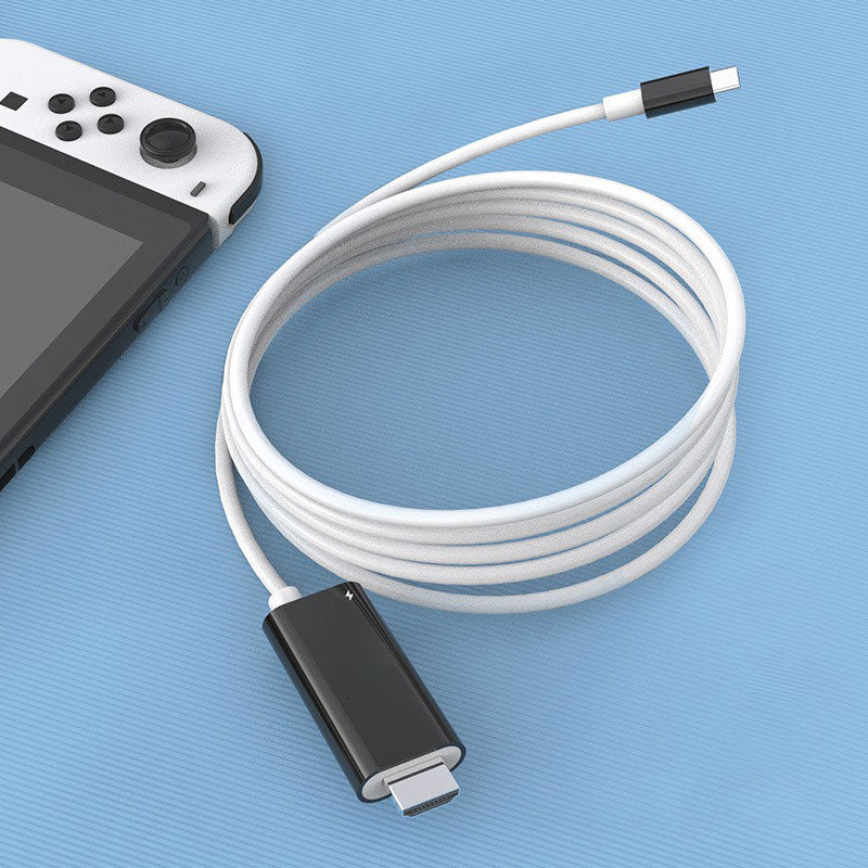 Connect to Big Screens Instantly! USB-C to HDMI Adapter Cable for Switch
