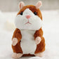 Imitate Everything Instantly! Talking Hamster Plush Toy
