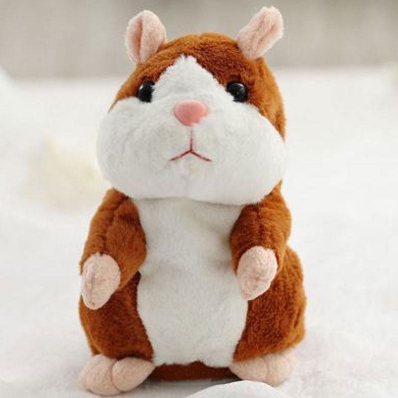 Imitate Everything Instantly! Talking Hamster Plush Toy