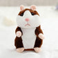 Imitate Everything Instantly! Talking Hamster Plush Toy