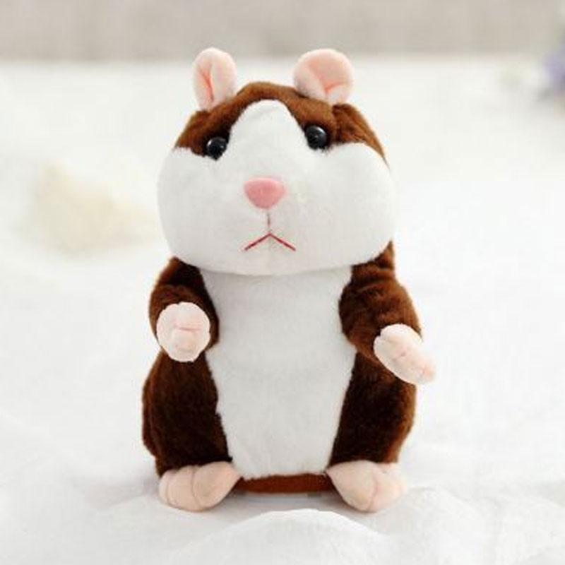 Imitate Everything Instantly! Talking Hamster Plush Toy