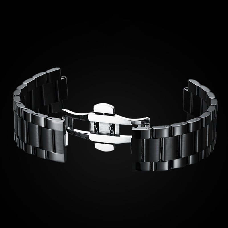 Men's 3D Rotating Skeleton Car Wheel Wrist Watch