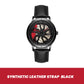 Rotating Skeleton Car Wheel Wrist Watch