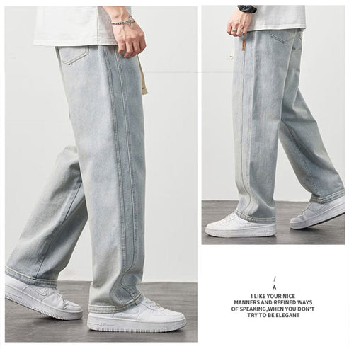 💥⏳HOT SALE🎁Men's Loose Straight Jeans👖💥