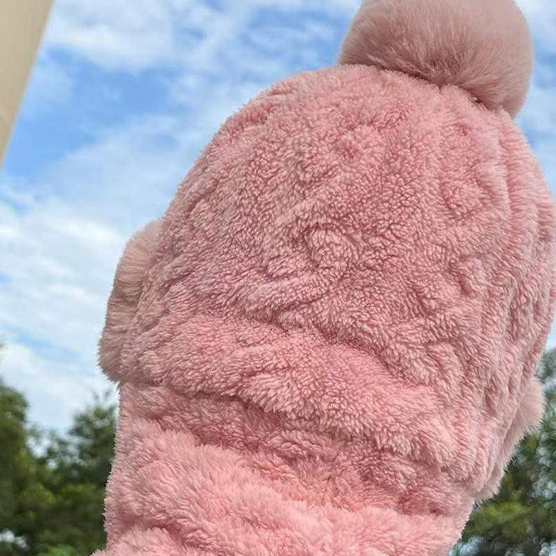 ❄️Winter New🔥Women's Winter Warm Windproof Plush Scarf Hat