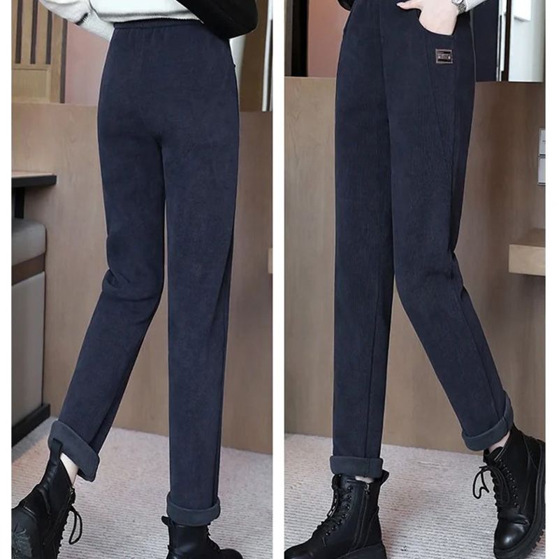 ⏳Limited-time 50% off⏰Women's High-waist Warm Faux Fleece-lined Pants👖