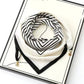 Women's Elegant Scarf with Magnetic Pendant Closure