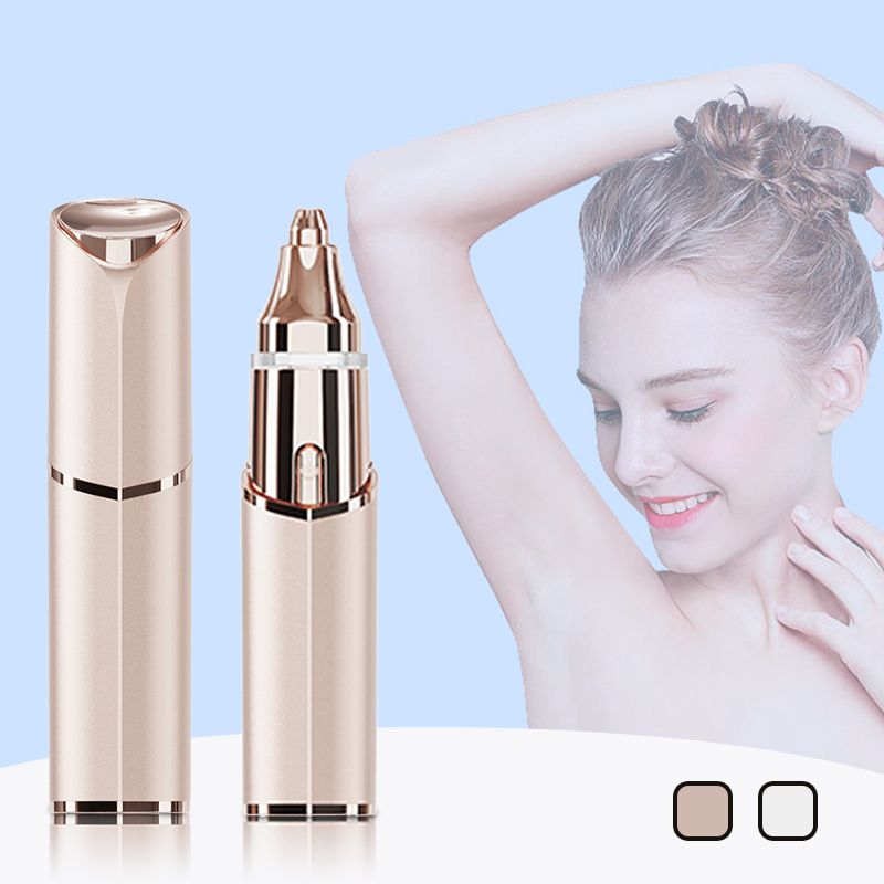 2-in-1 Electric Eyebrow Trimmer – Painless, Gentle & Rechargeable