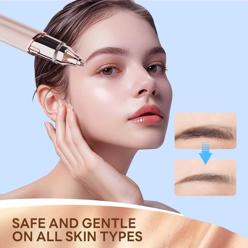 2-in-1 Electric Eyebrow Trimmer – Painless, Gentle & Rechargeable
