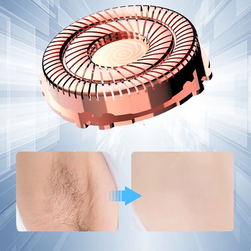 2-in-1 Electric Eyebrow Trimmer – Painless, Gentle & Rechargeable