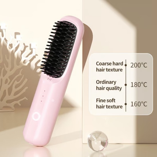 New Year Hot Sale 49% Off🎁USB cordless negative ion hair straightener
