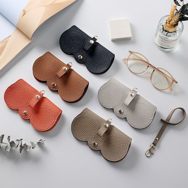 Soft Leather Anti-Blue Light Glasses Bag👓️