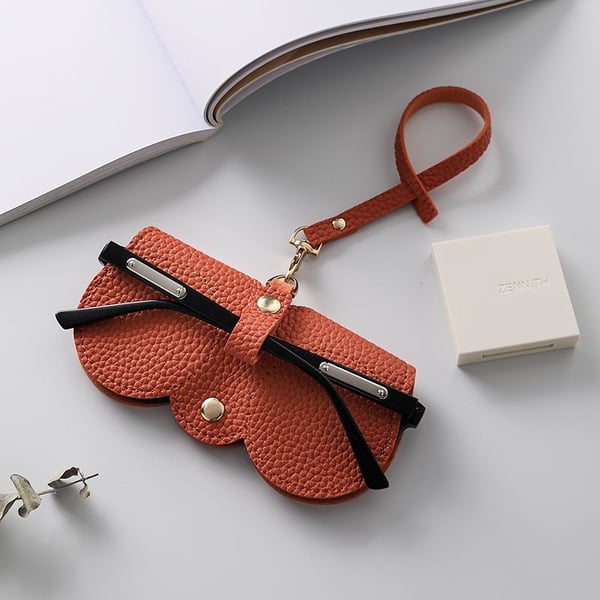 Soft Leather Anti-Blue Light Glasses Bag👓️