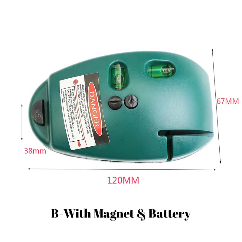 Align Perfectly Instantly! 90° Infrared Laser Level