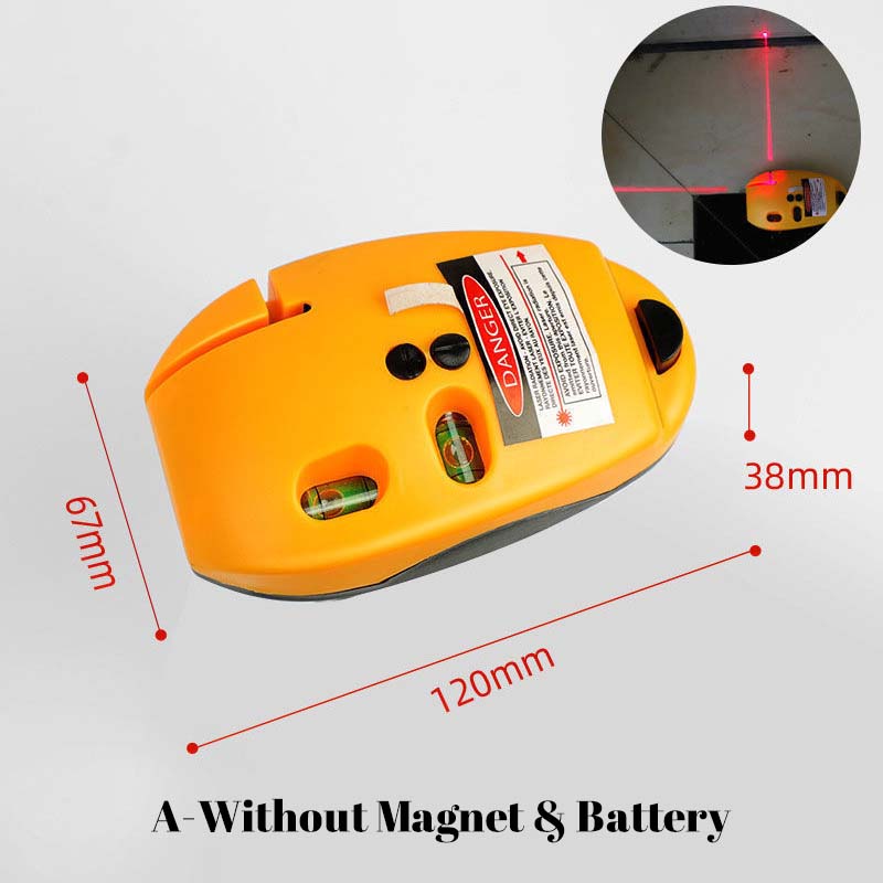 Align Perfectly Instantly! 90° Infrared Laser Level