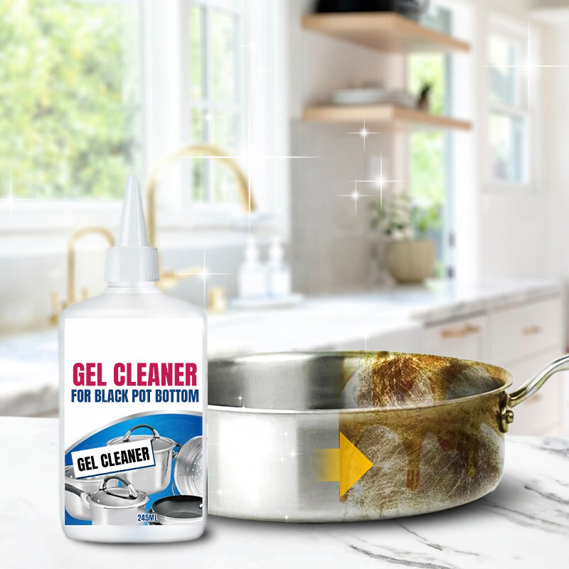 Clean Burnt Pot Bottoms Instantly! Powerful Stain Removal Gel