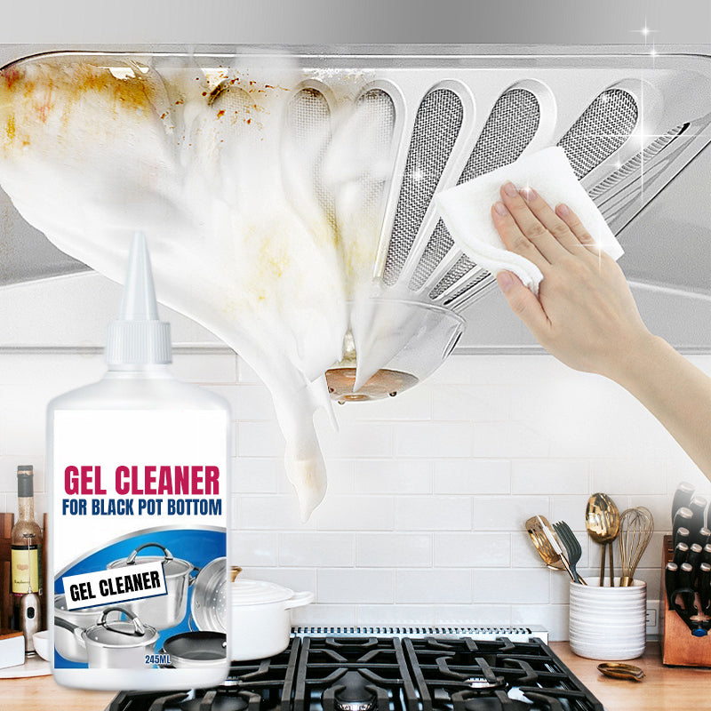 Clean Burnt Pot Bottoms Instantly! Powerful Stain Removal Gel